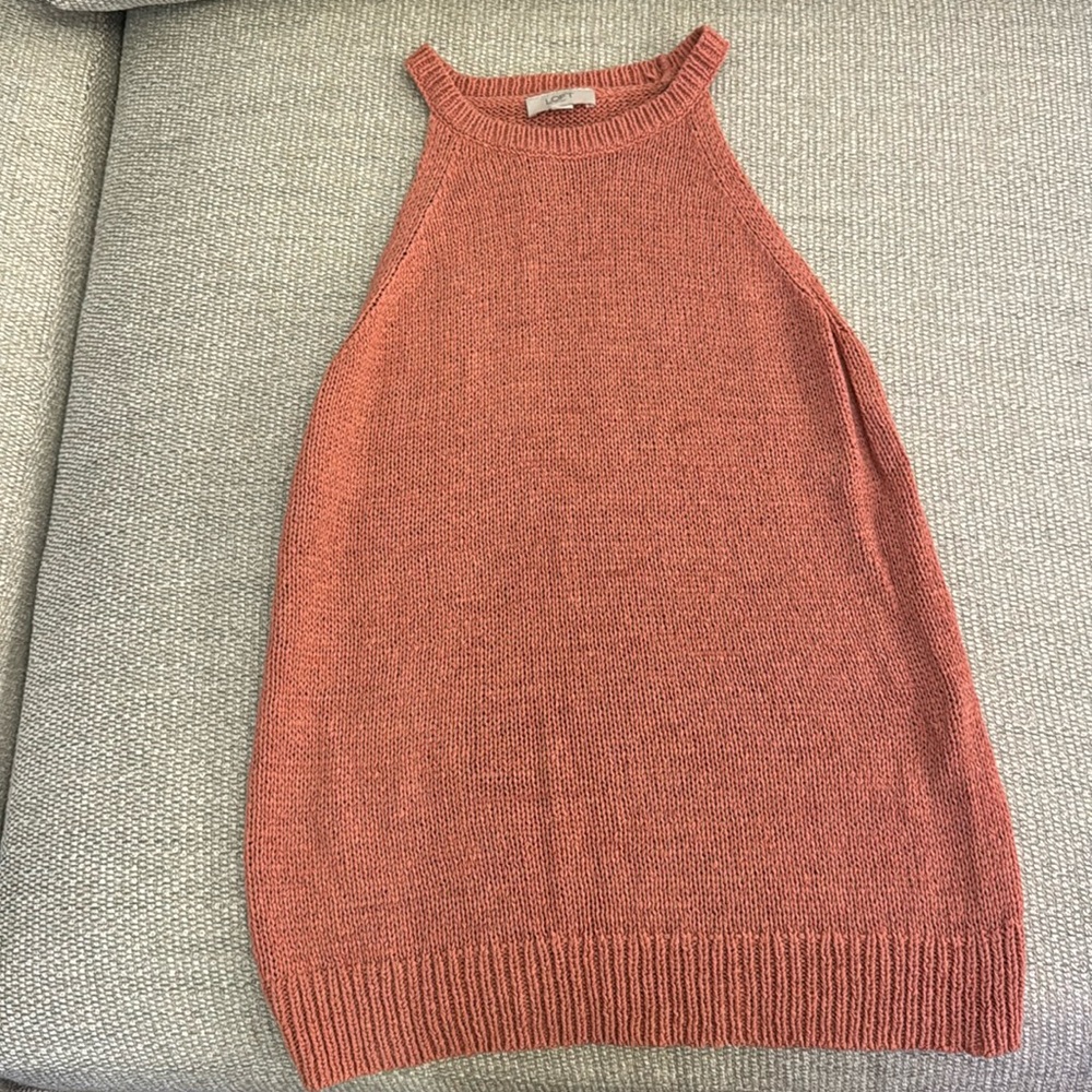 Loft Halter Neck Sweater Blouse